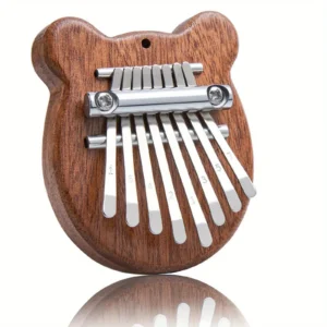 8-key mini kalimba in teddy bear shape